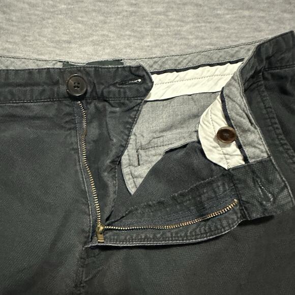 Rodd & Gunn Straight Fit Trouser Pants Mens Sz 34L (34x30) Black Textured - Picture 9 of 16